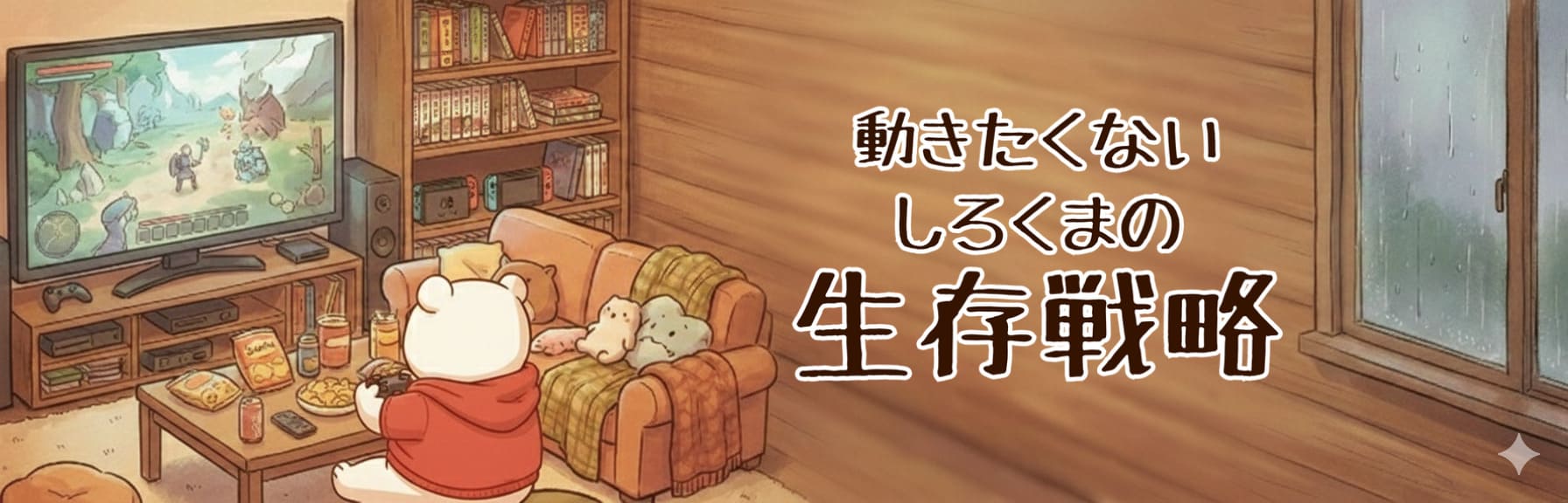 動きたくないしろくまの生存戦略