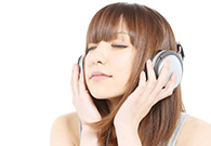 音に包まれる